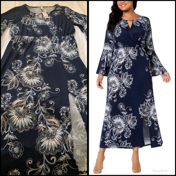 NY Collection Dresses & Skirts - NY Collection Floral Print Dress NWT